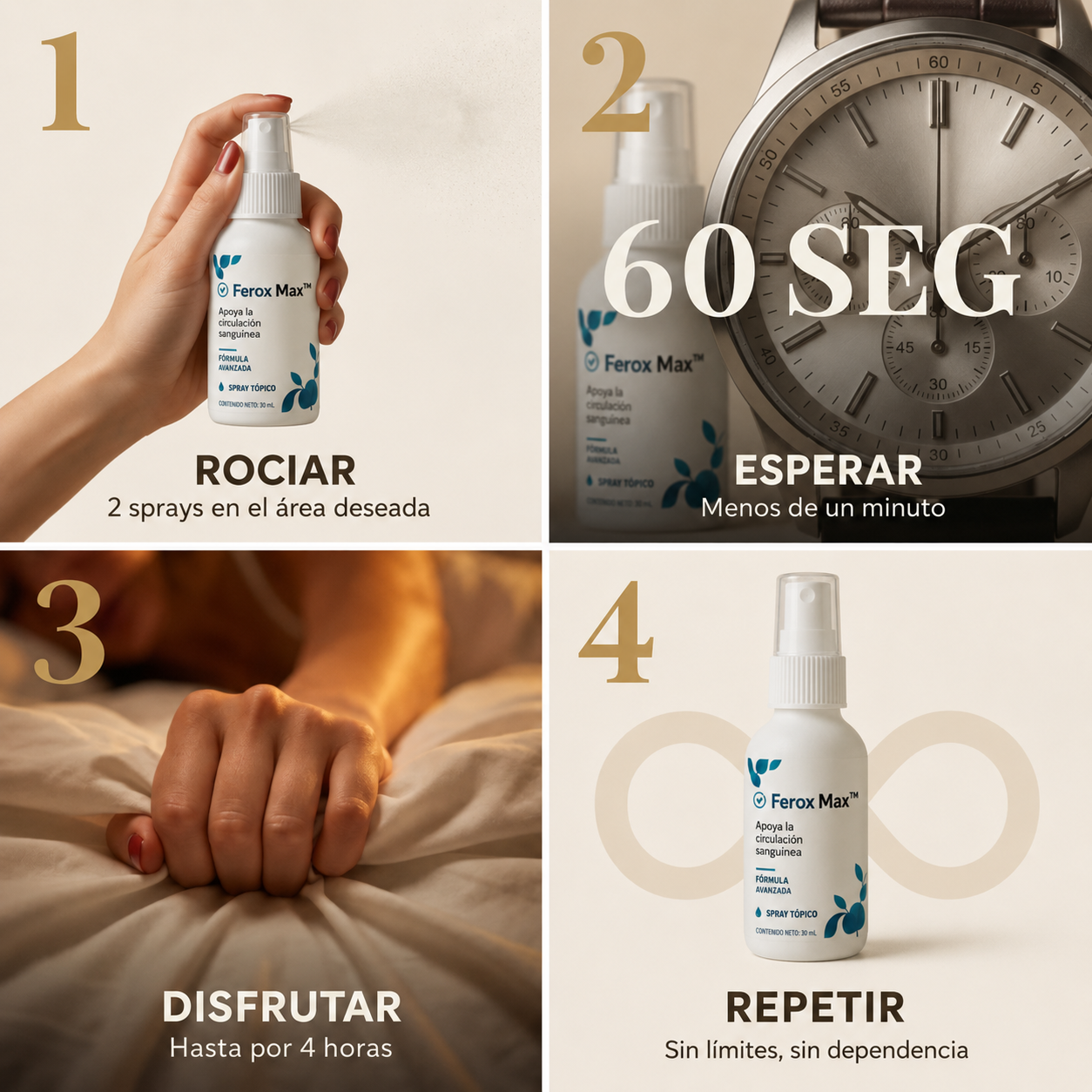 FEROXMAX - Dureza en segundos, sin pastillas.